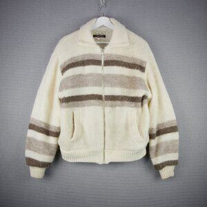 Arctic Fox Vintage 1970s Shetland Wool Sherpa Jacket XL
